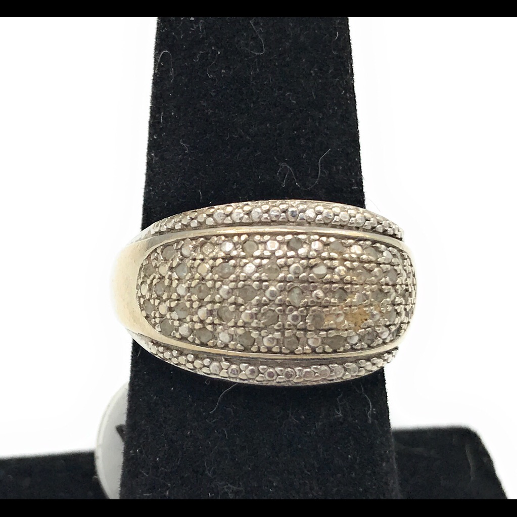 Sterling Silver Ring Size 75 751